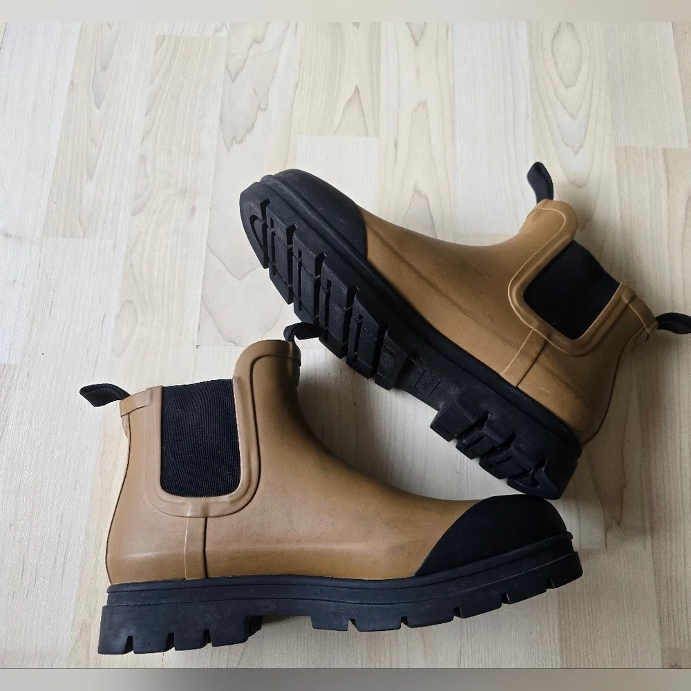 Everlane The Rain Boot Golden Oak Size 8 - Picture 5 of 8